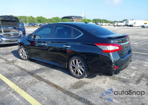 2013 Nissan Sentra Sr from USA, damaged, VIN 3N1AB7AP3DL683911